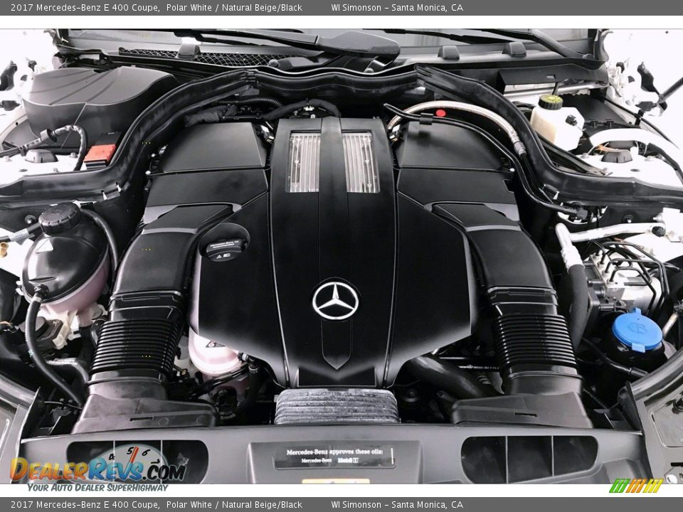 2017 Mercedes-Benz E 400 Coupe 3.0 Liter Turbocharged DOHC 24-Valve VVT V6 Engine Photo #9