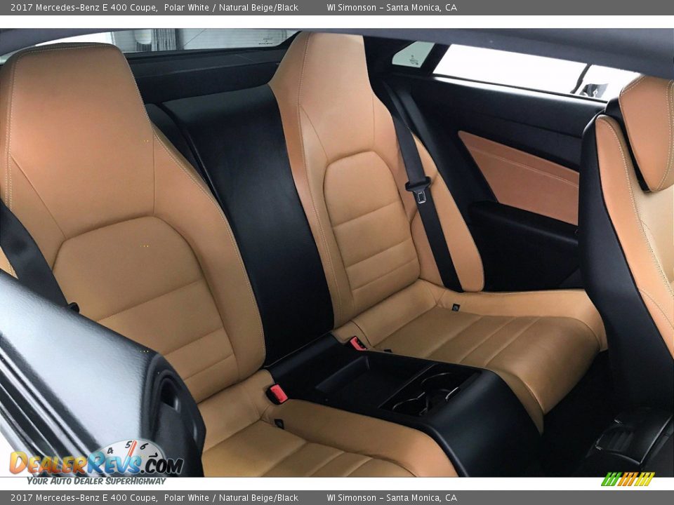 Rear Seat of 2017 Mercedes-Benz E 400 Coupe Photo #13