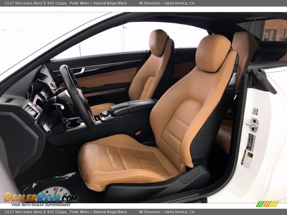 Front Seat of 2017 Mercedes-Benz E 400 Coupe Photo #14