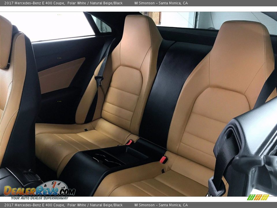 Rear Seat of 2017 Mercedes-Benz E 400 Coupe Photo #15