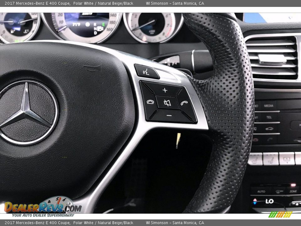 Controls of 2017 Mercedes-Benz E 400 Coupe Photo #19