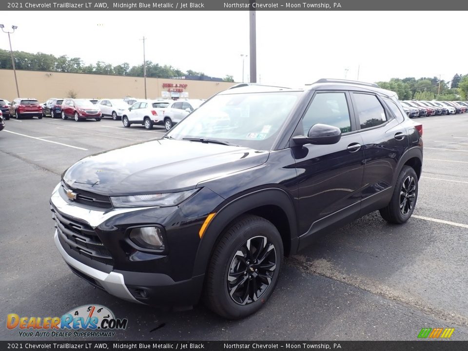 2021 Chevrolet TrailBlazer LT AWD Midnight Blue Metallic / Jet Black Photo #1