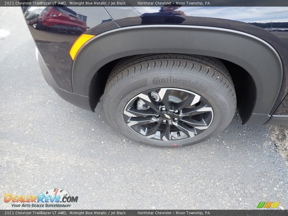 2021 Chevrolet TrailBlazer LT AWD Midnight Blue Metallic / Jet Black Photo #2