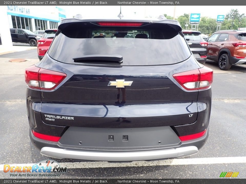 2021 Chevrolet TrailBlazer LT AWD Midnight Blue Metallic / Jet Black Photo #5
