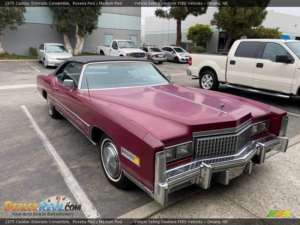 Front 3/4 View of 1975 Cadillac Eldorado Convertible Photo #6