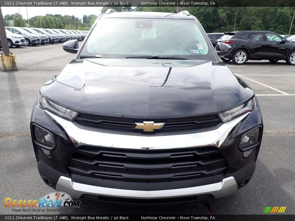 2021 Chevrolet TrailBlazer LT AWD Midnight Blue Metallic / Jet Black Photo #9