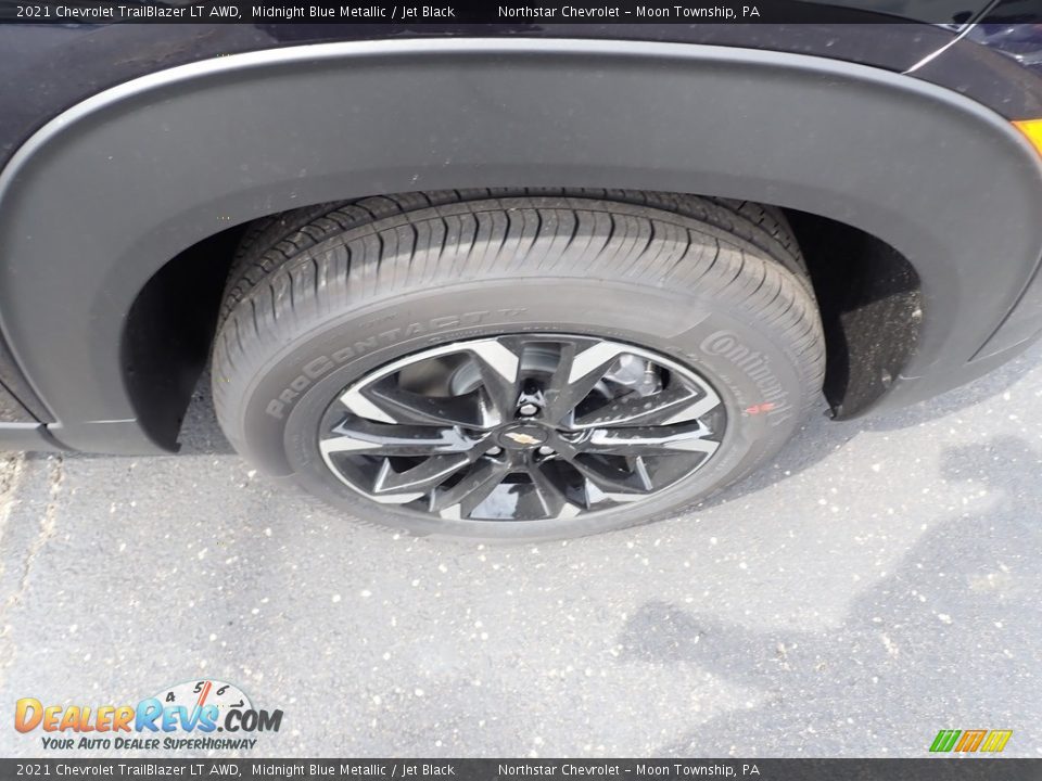 2021 Chevrolet TrailBlazer LT AWD Midnight Blue Metallic / Jet Black Photo #10
