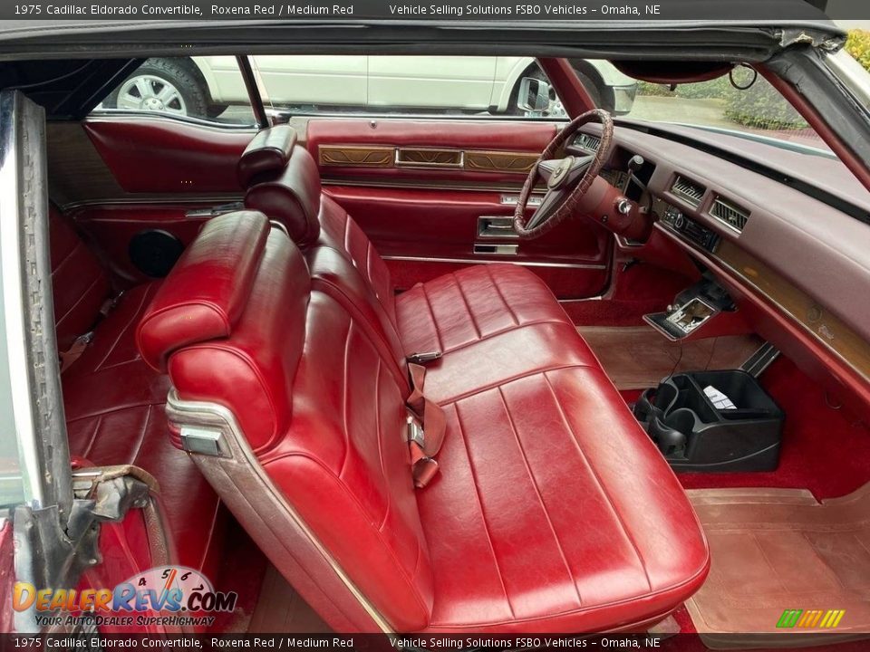 Front Seat of 1975 Cadillac Eldorado Convertible Photo #11