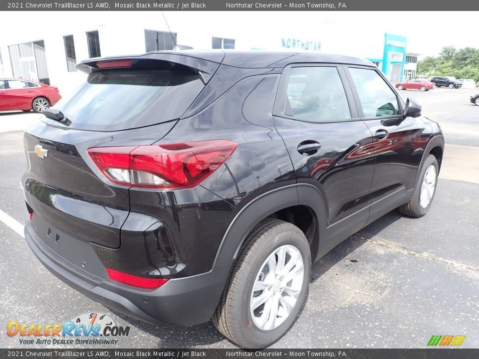 2021 Chevrolet TrailBlazer LS AWD Mosaic Black Metallic / Jet Black Photo #5