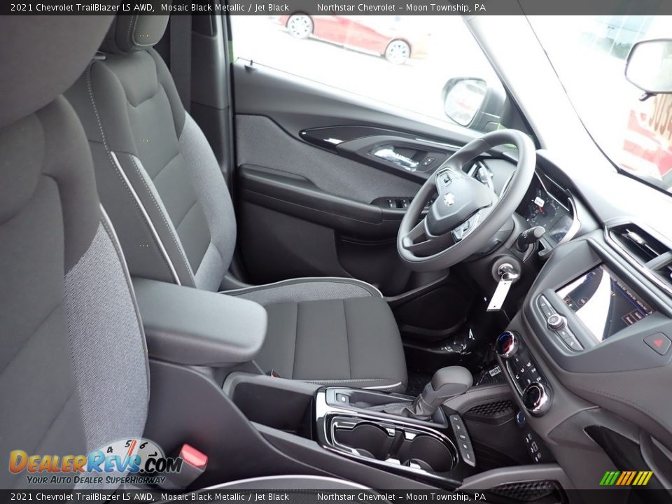 2021 Chevrolet TrailBlazer LS AWD Mosaic Black Metallic / Jet Black Photo #9