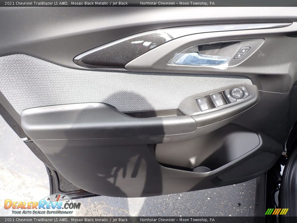 2021 Chevrolet TrailBlazer LS AWD Mosaic Black Metallic / Jet Black Photo #14