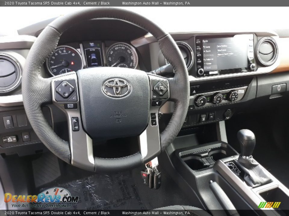 2020 Toyota Tacoma SR5 Double Cab 4x4 Cement / Black Photo #3
