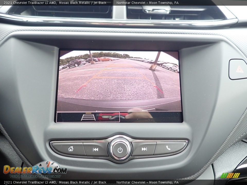 2021 Chevrolet TrailBlazer LS AWD Mosaic Black Metallic / Jet Black Photo #17