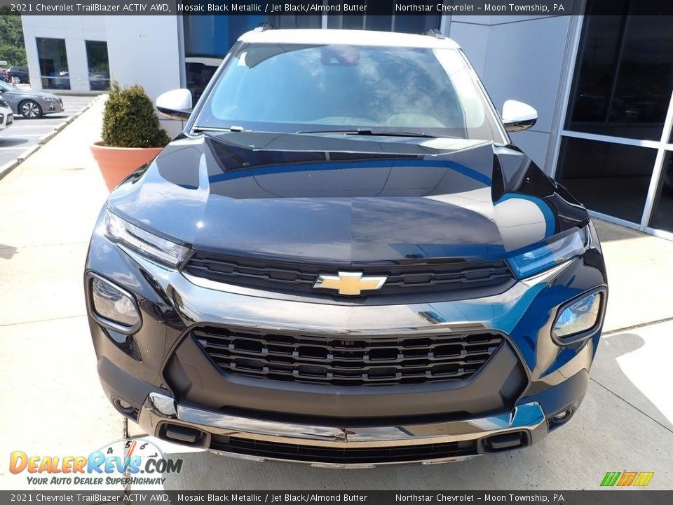 2021 Chevrolet TrailBlazer ACTIV AWD Mosaic Black Metallic / Jet Black/Almond Butter Photo #8