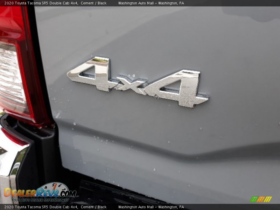 2020 Toyota Tacoma SR5 Double Cab 4x4 Cement / Black Photo #21