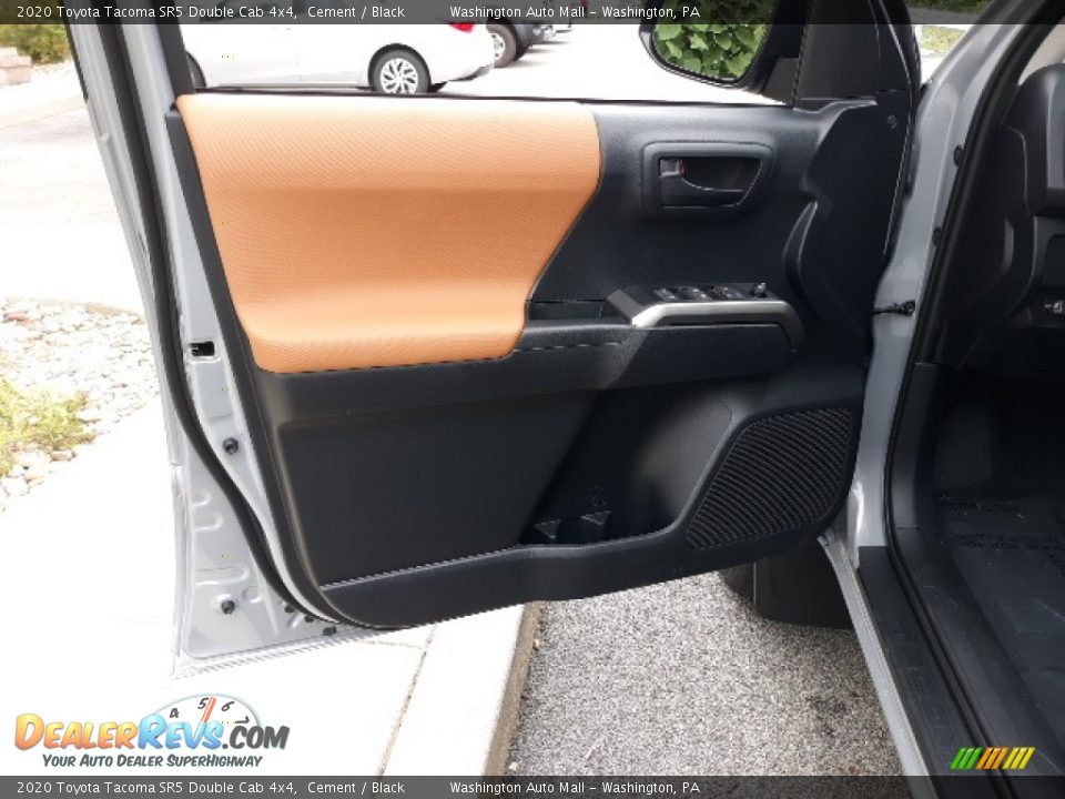 2020 Toyota Tacoma SR5 Double Cab 4x4 Cement / Black Photo #27