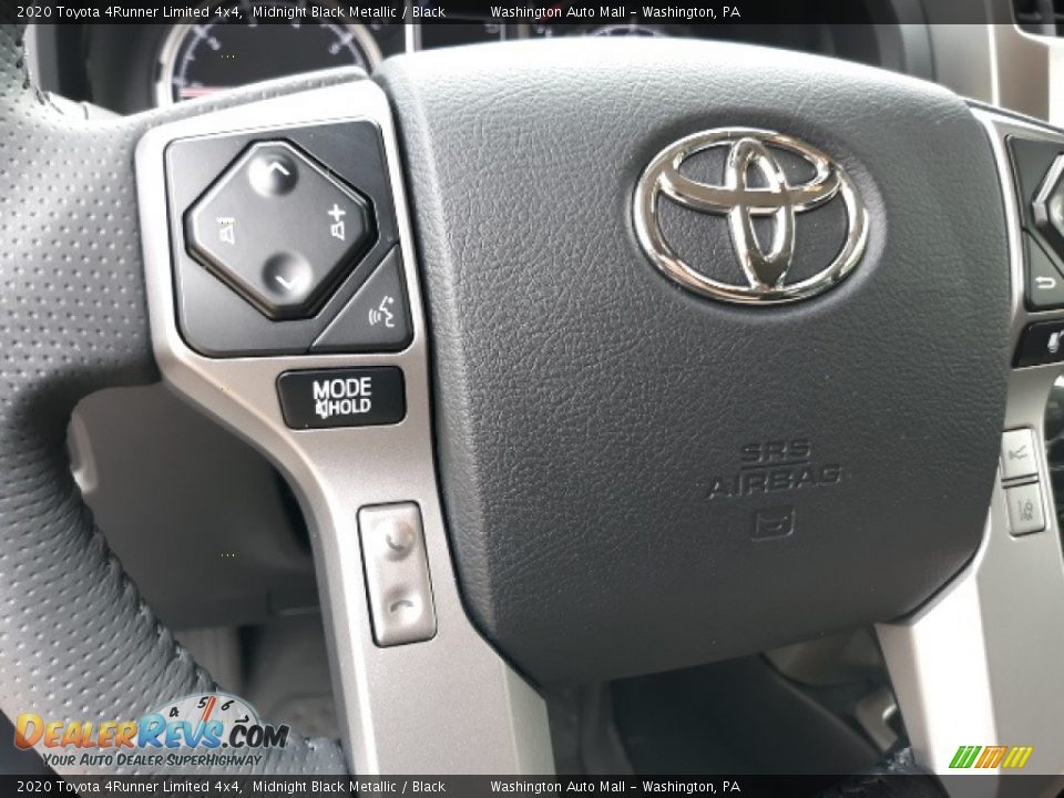 2020 Toyota 4Runner Limited 4x4 Midnight Black Metallic / Black Photo #5