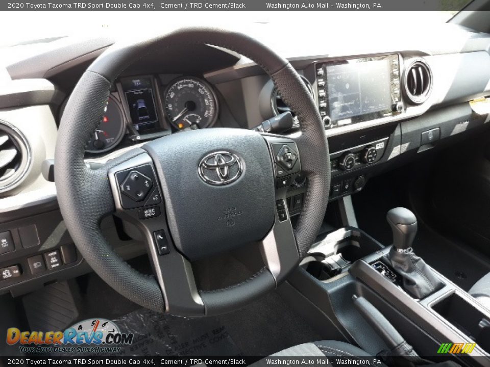 2020 Toyota Tacoma TRD Sport Double Cab 4x4 Cement / TRD Cement/Black Photo #3