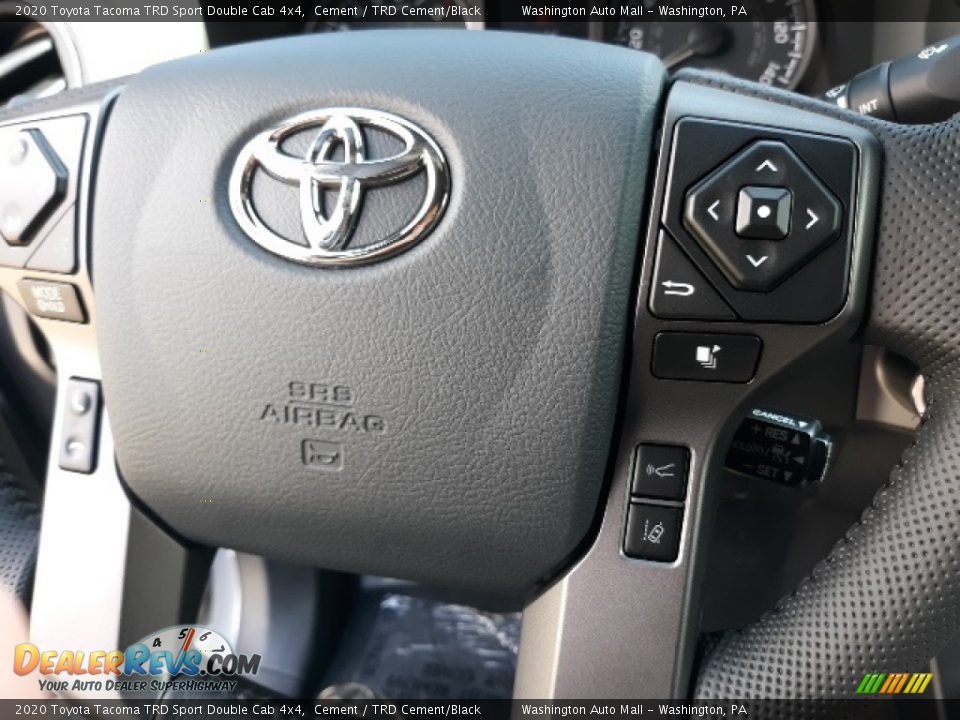 2020 Toyota Tacoma TRD Sport Double Cab 4x4 Cement / TRD Cement/Black Photo #6