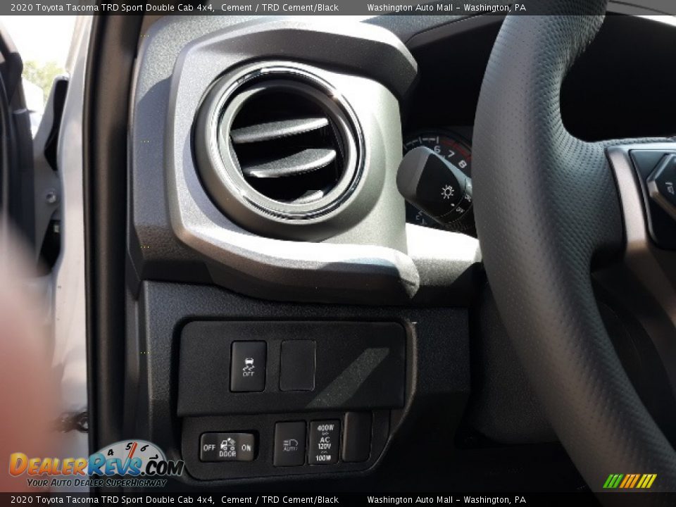 2020 Toyota Tacoma TRD Sport Double Cab 4x4 Cement / TRD Cement/Black Photo #10