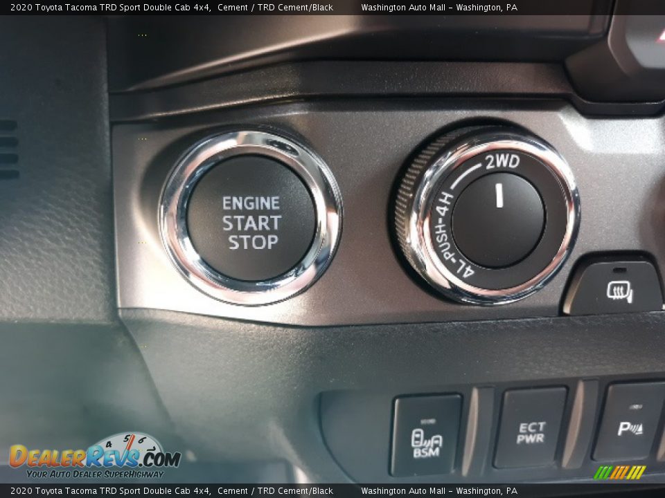 2020 Toyota Tacoma TRD Sport Double Cab 4x4 Cement / TRD Cement/Black Photo #11