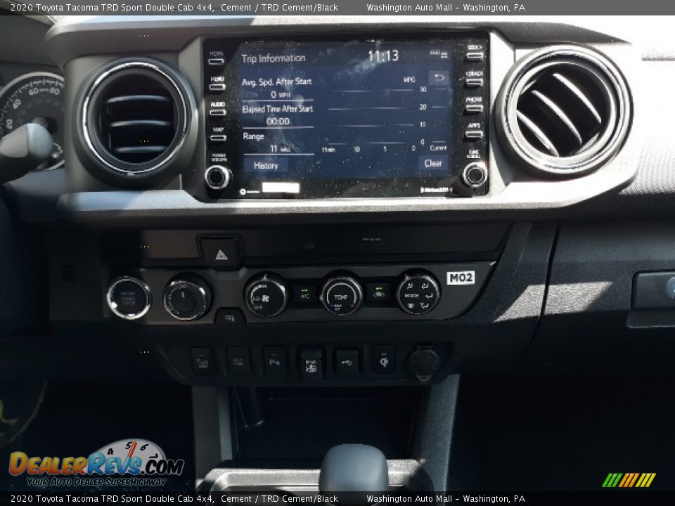 2020 Toyota Tacoma TRD Sport Double Cab 4x4 Cement / TRD Cement/Black Photo #12