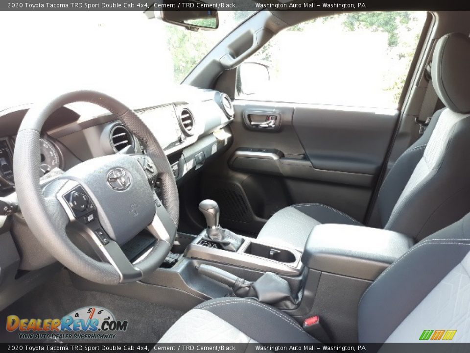 2020 Toyota Tacoma TRD Sport Double Cab 4x4 Cement / TRD Cement/Black Photo #22