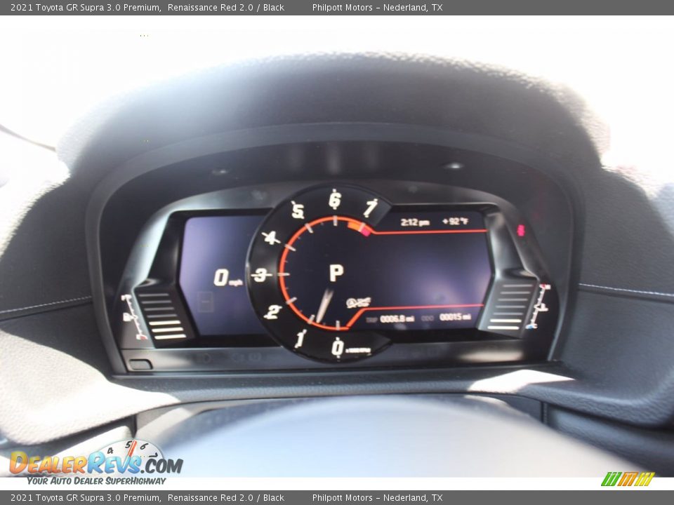 2021 Toyota GR Supra 3.0 Premium Gauges Photo #13