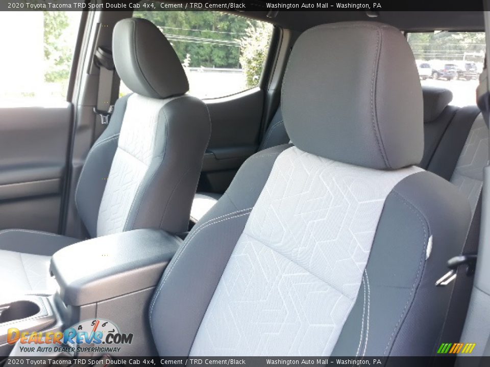 2020 Toyota Tacoma TRD Sport Double Cab 4x4 Cement / TRD Cement/Black Photo #23