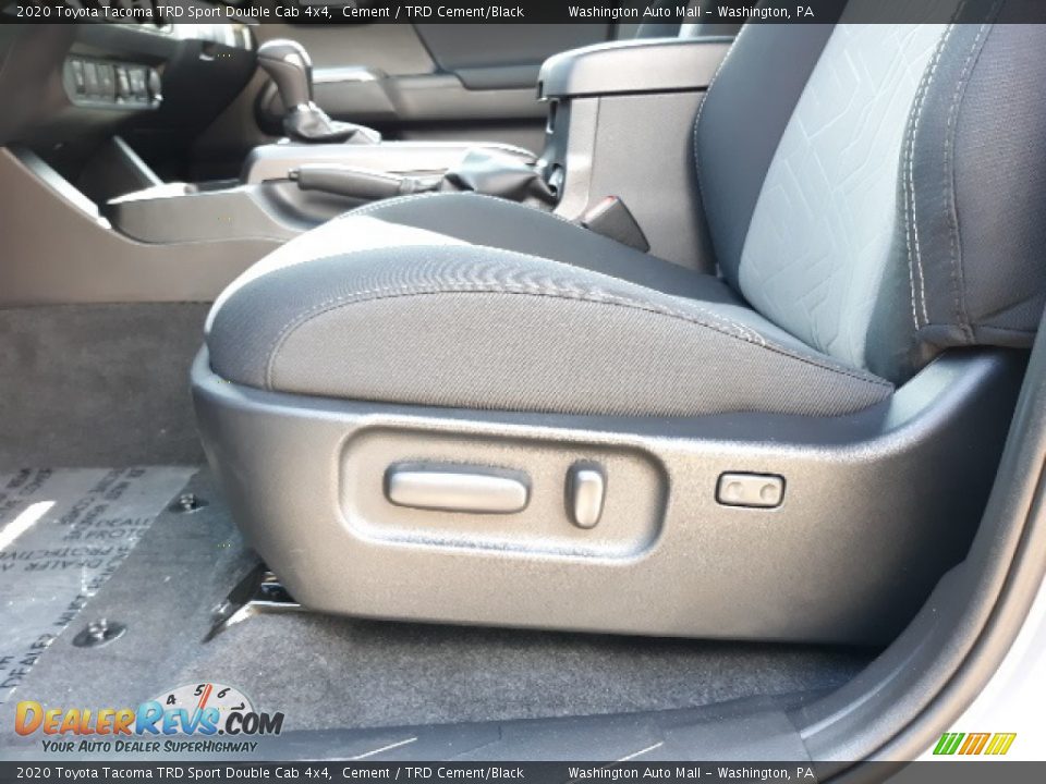 2020 Toyota Tacoma TRD Sport Double Cab 4x4 Cement / TRD Cement/Black Photo #24