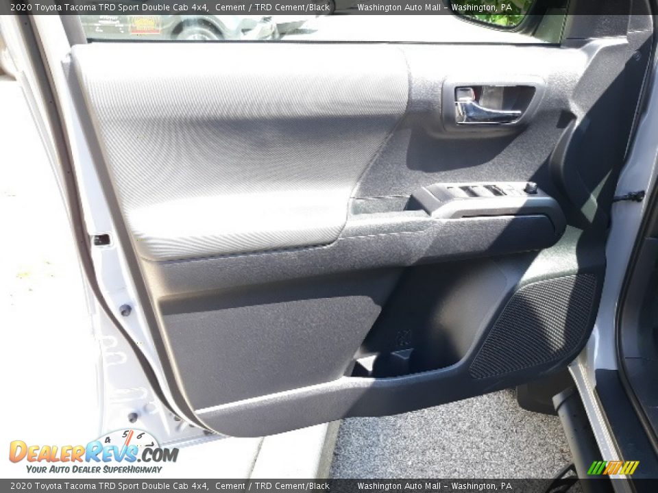 2020 Toyota Tacoma TRD Sport Double Cab 4x4 Cement / TRD Cement/Black Photo #26