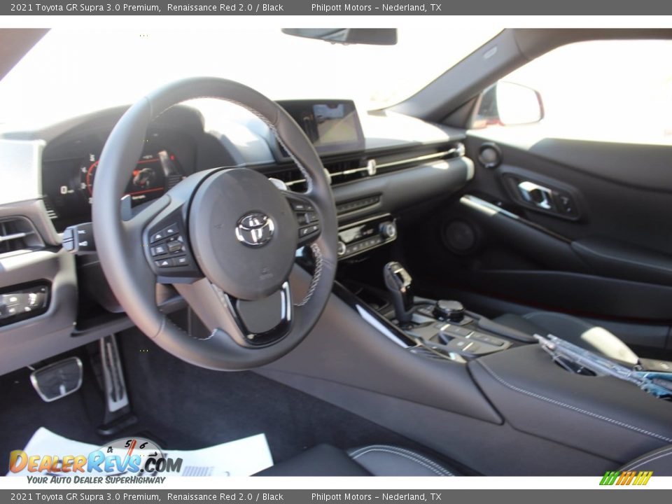 Dashboard of 2021 Toyota GR Supra 3.0 Premium Photo #19