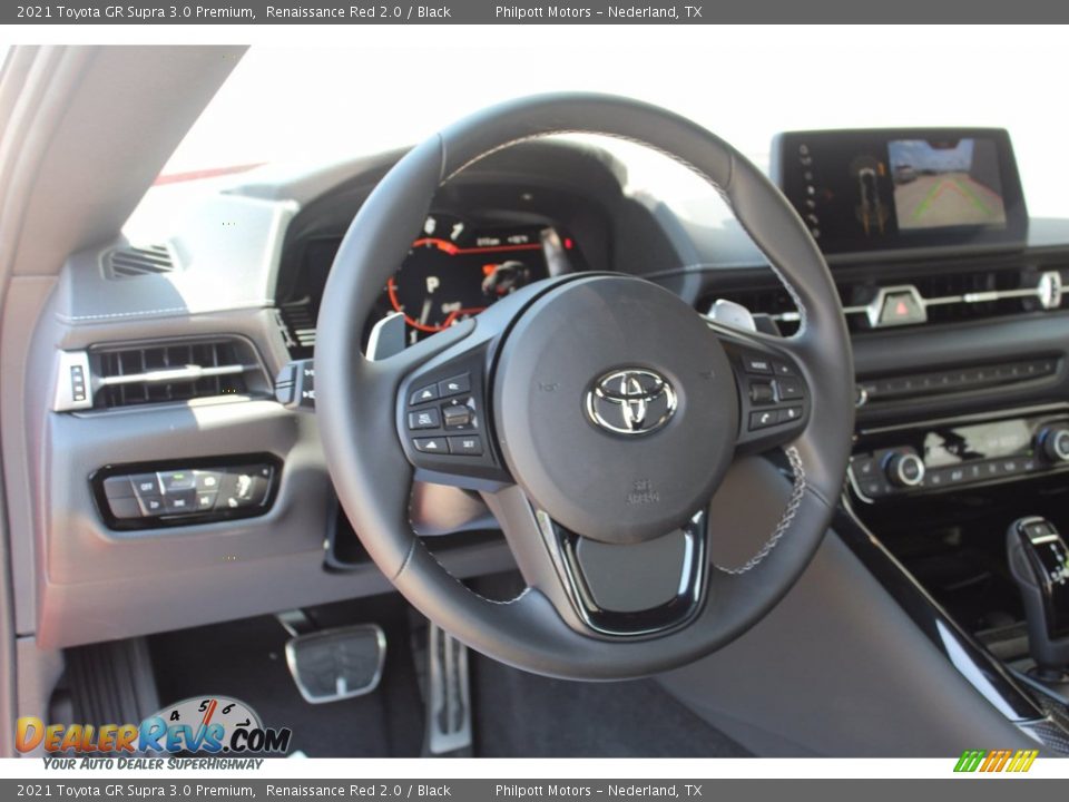 2021 Toyota GR Supra 3.0 Premium Steering Wheel Photo #20