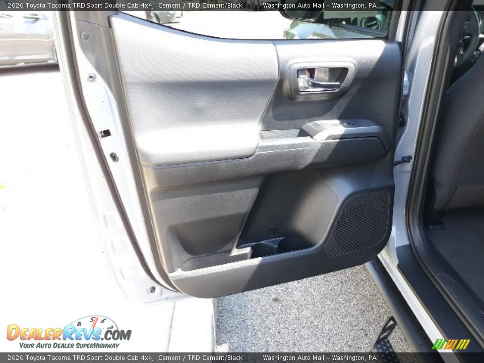2020 Toyota Tacoma TRD Sport Double Cab 4x4 Cement / TRD Cement/Black Photo #31