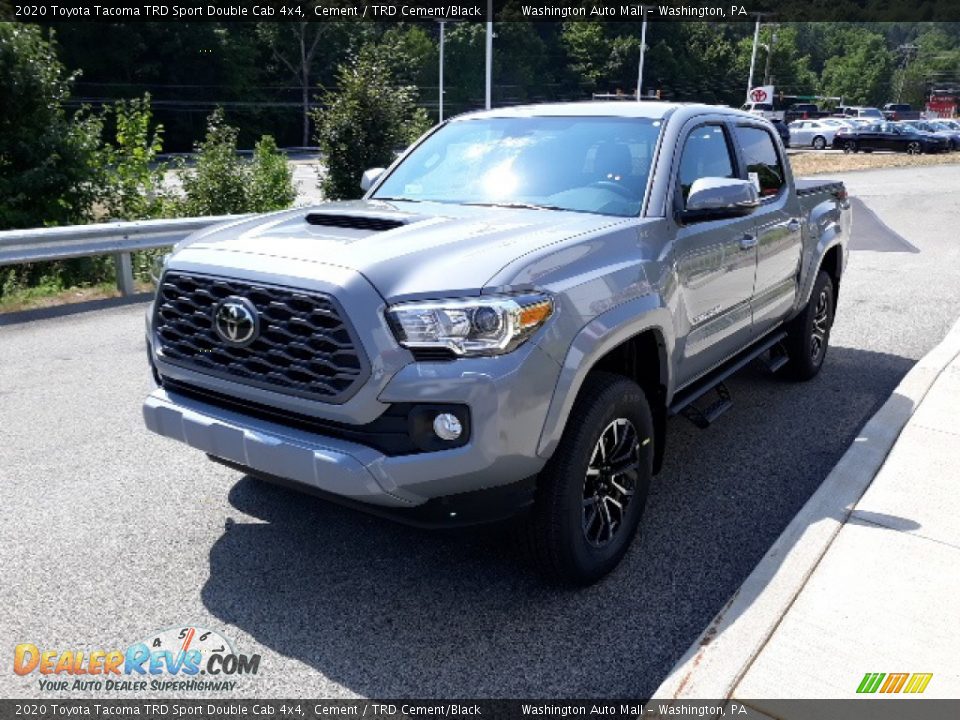 2020 Toyota Tacoma TRD Sport Double Cab 4x4 Cement / TRD Cement/Black Photo #32
