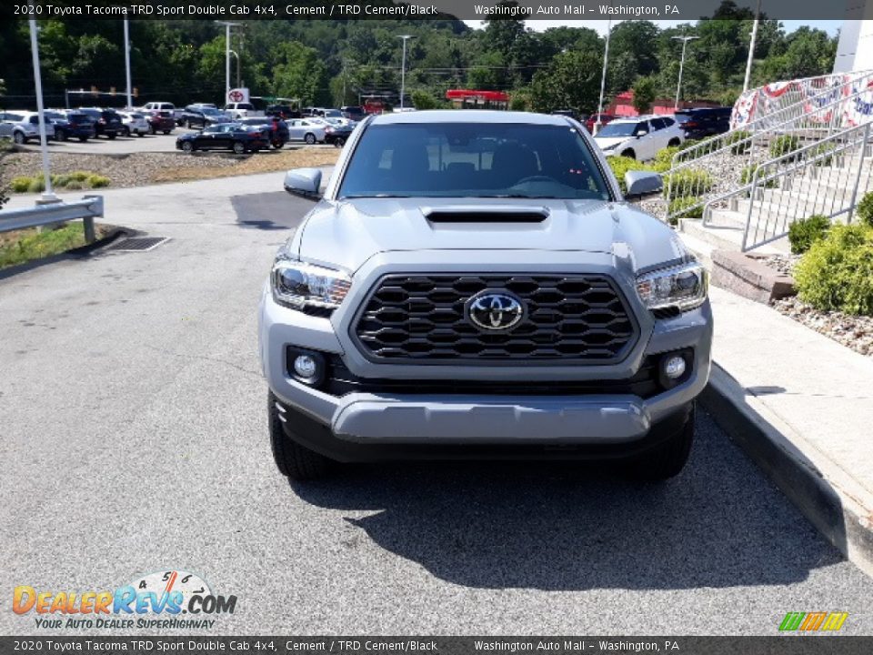2020 Toyota Tacoma TRD Sport Double Cab 4x4 Cement / TRD Cement/Black Photo #33