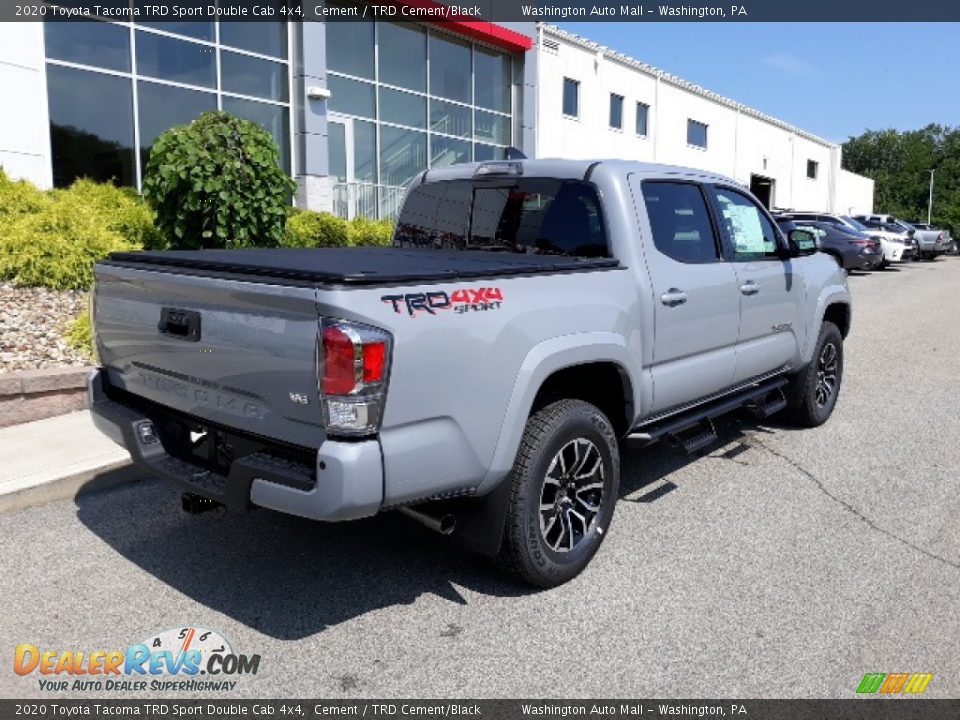 2020 Toyota Tacoma TRD Sport Double Cab 4x4 Cement / TRD Cement/Black Photo #36