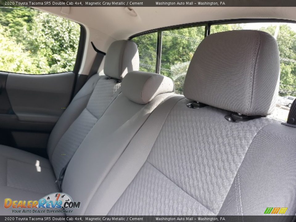 2020 Toyota Tacoma SR5 Double Cab 4x4 Magnetic Gray Metallic / Cement Photo #27