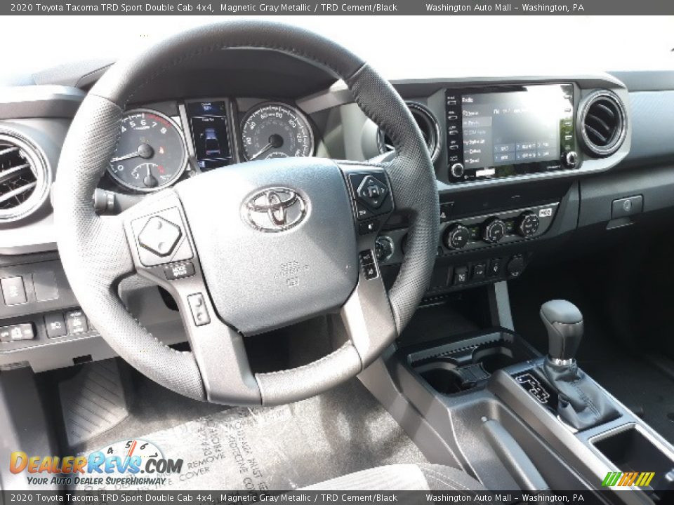 2020 Toyota Tacoma TRD Sport Double Cab 4x4 Magnetic Gray Metallic / TRD Cement/Black Photo #3