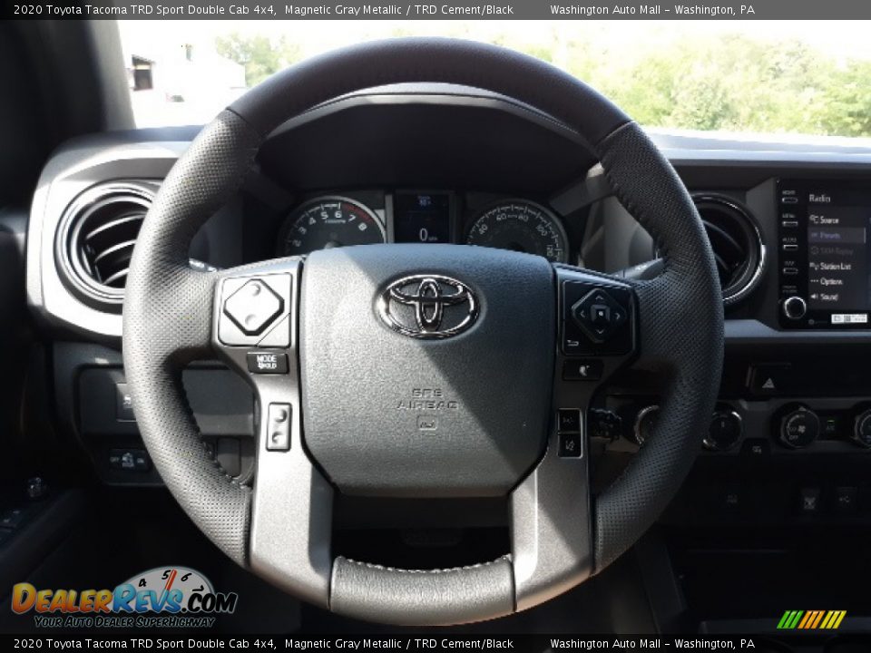 2020 Toyota Tacoma TRD Sport Double Cab 4x4 Magnetic Gray Metallic / TRD Cement/Black Photo #4