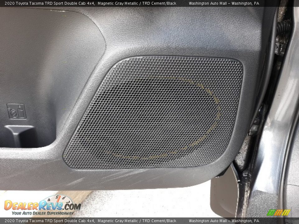 2020 Toyota Tacoma TRD Sport Double Cab 4x4 Magnetic Gray Metallic / TRD Cement/Black Photo #9