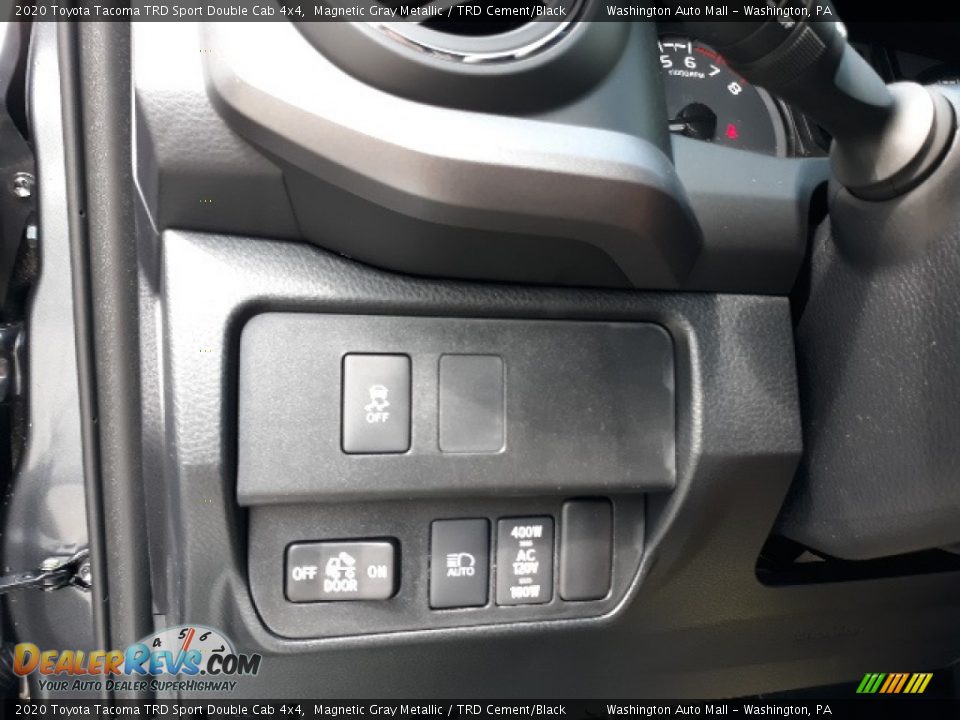 2020 Toyota Tacoma TRD Sport Double Cab 4x4 Magnetic Gray Metallic / TRD Cement/Black Photo #10