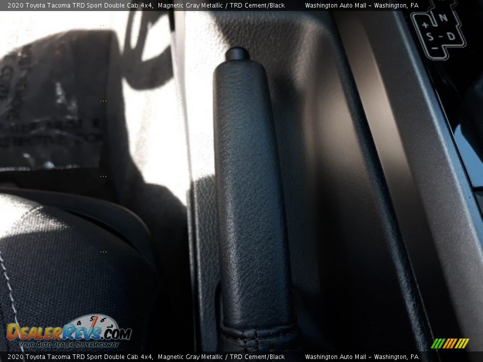 2020 Toyota Tacoma TRD Sport Double Cab 4x4 Magnetic Gray Metallic / TRD Cement/Black Photo #18