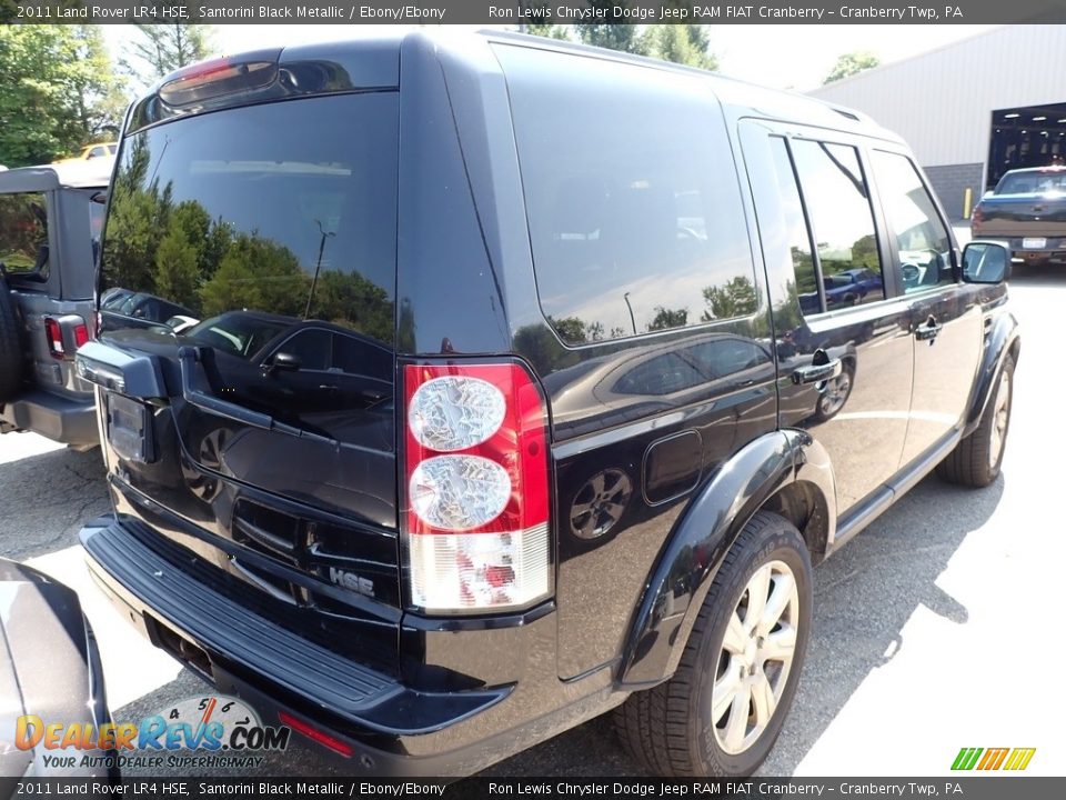 2011 Land Rover LR4 HSE Santorini Black Metallic / Ebony/Ebony Photo #3