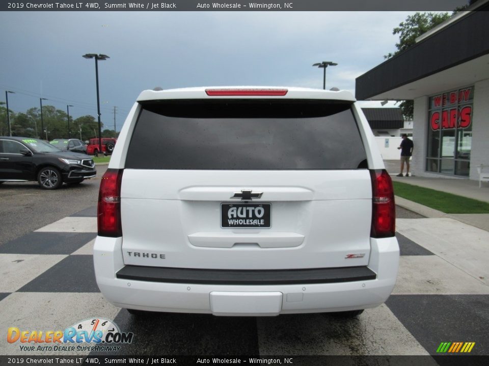 2019 Chevrolet Tahoe LT 4WD Summit White / Jet Black Photo #4