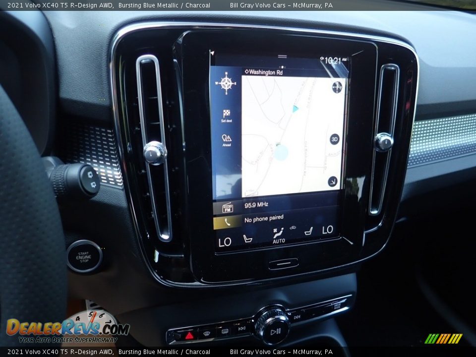 Navigation of 2021 Volvo XC40 T5 R-Design AWD Photo #14