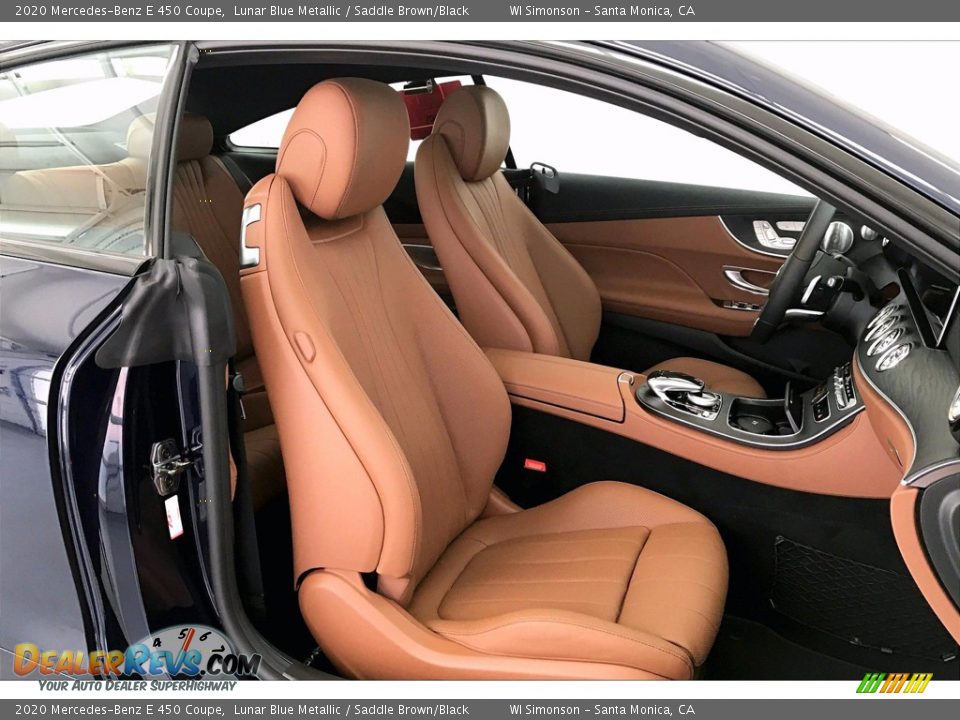 Saddle Brown/Black Interior - 2020 Mercedes-Benz E 450 Coupe Photo #5