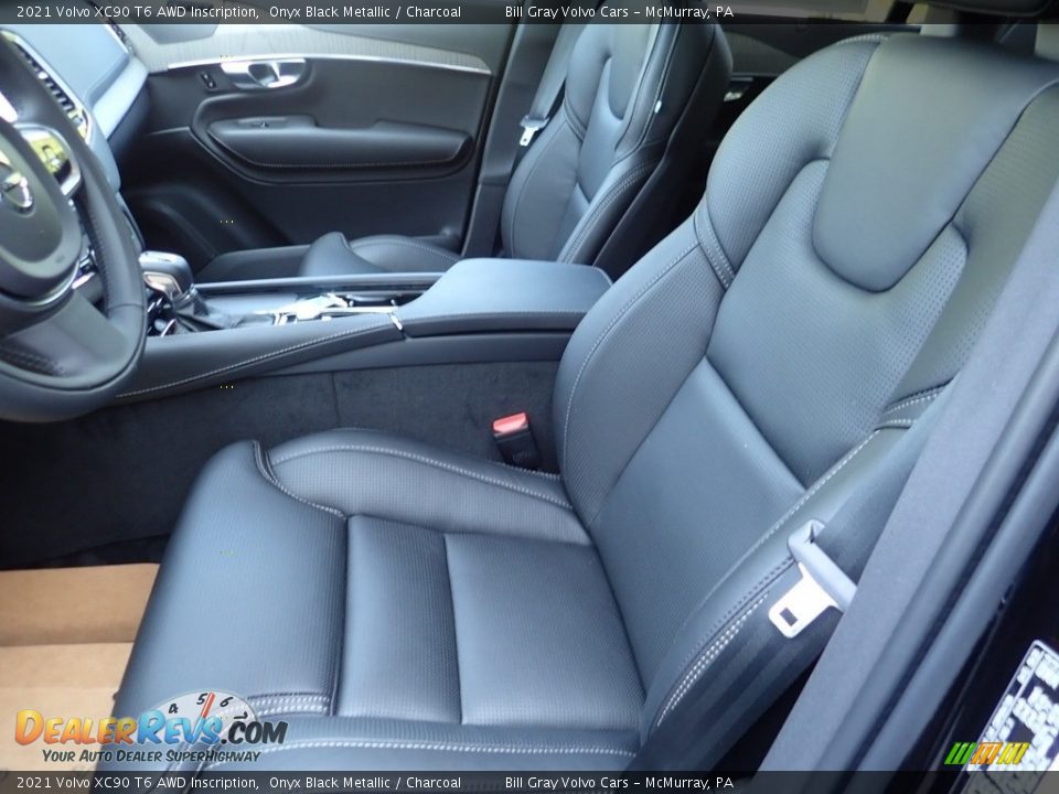Front Seat of 2021 Volvo XC90 T6 AWD Inscription Photo #7