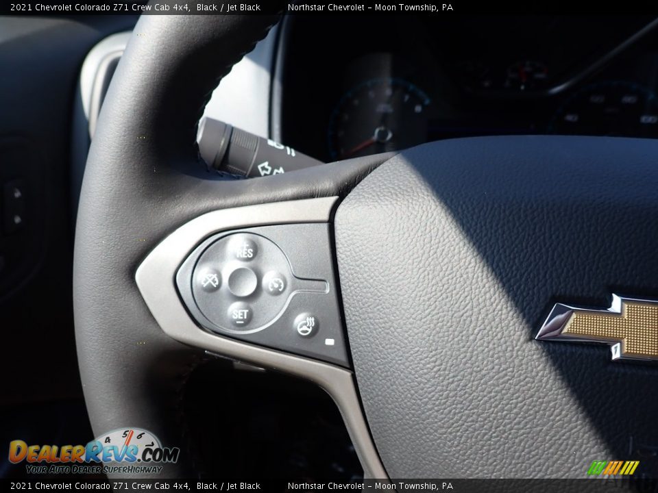 2021 Chevrolet Colorado Z71 Crew Cab 4x4 Steering Wheel Photo #20