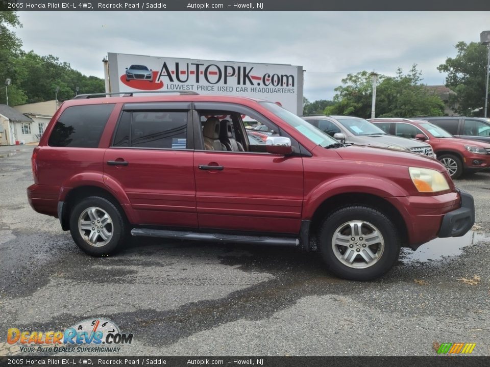 2005 Honda Pilot EX-L 4WD Redrock Pearl / Saddle Photo #2